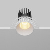 Встраиваемый светильник Maytoni Dip DL121-15W-2.7K-TRS-W — купить в Bronko‑Decor