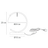 Настольная лампа Arte Lamp Banker A5041LT-1AB — купить в Bronko‑Decor