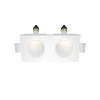 Встраиваемый светильник Maytoni Gyps Modern DL002-WW-02-W — купить в Bronko‑Decor