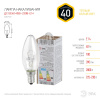 Лампа накаливания Эра E14 40W ДС 40-230-Е14 (гофра) Б0039125 — купить в Bronko‑Decor