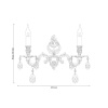 Бра Lucia Tucci Barletta W1730.2 Antique — купить в Bronko‑Decor