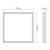 Светодиодная панель Gauss Mir G1-A0-00070-01GA2-4005040 — купить в Bronko‑Decor