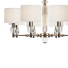 Подвесная люстра iLamp Alexa P2404-8 Nickel — купить в Bronko‑Decor