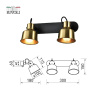 Спот Rivoli Lenore 7060-702 Б0055020 — купить в Bronko‑Decor