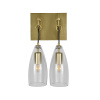 Настенный светильник Indigo Goccia 11064/2W Clear V000546 — купить в Bronko‑Decor