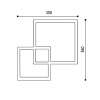 Настенный светильник Elvan BR-46424-24W-WW-Wh — купить в Bronko‑Decor
