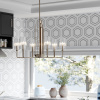 Люстра на штанге Kichler Kimrose QN-KIMROSE6-PN — купить в Bronko‑Decor