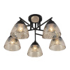 Потолочная люстра Seven Fires Aislin SF3375/5C-BK-WD-AM — купить в Bronko‑Decor