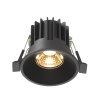 Встраиваемый светильник Maytoni Round DL058-7W2.7K-B — купить в Bronko‑Decor