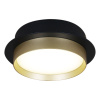Встраиваемый светильник Reluce 53005-9.0-001RLD GX53 BK+GD — купить в Bronko‑Decor