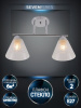 Потолочный светильник Seven Fires Fabius SF3391/2C-CR-CL — купить в Bronko‑Decor