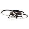Потолочная светодиодная люстра iLedex Ring A001/6 BK — купить в Bronko‑Decor