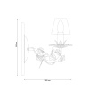 Бра Lucia Tucci Fiori Di Rose W106.1 — купить в Bronko‑Decor
