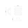 Настенный светильник Lucia Tucci Rumba W1072.4 Chrome — купить в Bronko‑Decor