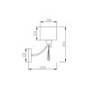 Бра Vele Luce Platonico VL1623W01 — купить в Bronko‑Decor