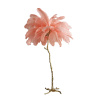 Торшер Delight Collection Ostrich Feather BRFL5014 pink/antique brass — купить в Bronko‑Decor