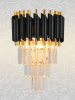 Бра Natali Kovaltseva DARIAN 76017/2W GOLD BLACK — купить в Bronko‑Decor