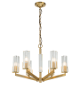 Подвесная люстра Belfast Malone 6035-6 BR CL — купить в Bronko‑Decor