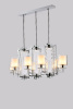Подвесная люстра iLamp King RM6201-8P CR+CL — купить в Bronko‑Decor
