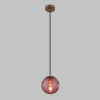 Подвесной светильник Eurosvet Juno 50207/1 бордовый — купить в Bronko‑Decor