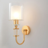 Бра Crystal Lux ELENA AP1 GOLD — купить в Bronko‑Decor
