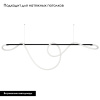 Подвесная люстра Arlight SP-TROPIC-HANG-L5000-70W Day4000 (BK, 360 deg, 48V) 043708 — купить в Bronko‑Decor