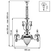 Подвесная люстра Lightstar Schon 790112 — купить в Bronko‑Decor