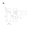 Спот Arlight SP-GABI-SURFACE-FLAP-R60-12W Warm3000 049927 — купить в Bronko‑Decor