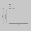 Подвесная люстра Maytoni Plume MOD340PL-L28BS3K — купить в Bronko‑Decor