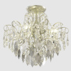 Потолочный светильник Crystal Lux ESMIRALDA PL4 SILVER — купить в Bronko‑Decor