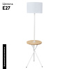 Торшер Arte Lamp Combo A2070PN-1WH — купить в Bronko‑Decor