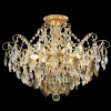 Потолочная люстра Crystal Lux ESMIRALDA PL6 GOLD — купить в Bronko‑Decor