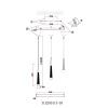 Подвесной светодиодный светильник Evoluce Orpelo SLE200113-03 — купить в Bronko‑Decor