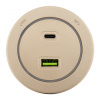 Трековая розетка Arte Milano Am-track-sockets-39 399731TS/USB-Type-C Gold — купить в Bronko‑Decor