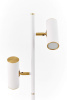 Торшер Lumina Deco Mira LDF 7731-2 WT+MD — купить в Bronko‑Decor