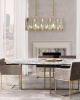 Подвесная люстра Milosh tendence 0810CL-10GD — купить в Bronko‑Decor