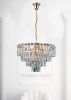 Подвесная люстра Lumien Hall Kristin LH0066/8H-FGD-CL — купить в Bronko‑Decor