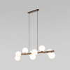 Подвесная люстра TK Lighting 10273 Estera Wood a068339 — купить в Bronko‑Decor
