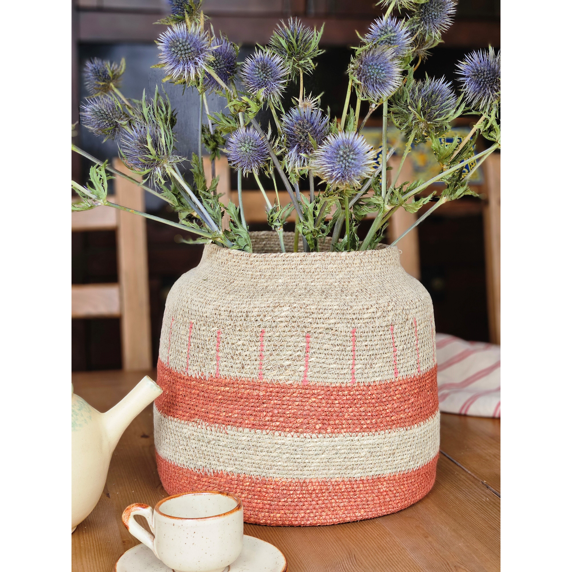 Корзина плетеная декоративная Covali SB-4227 — купить в Bronko‑Decor