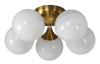 Потолочная люстра Crystal Lux SUITE PL5 BRONZE — купить в Bronko‑Decor