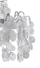 Потолочная люстра Crystal Lux Tenerife PL8 Silver — купить в Bronko‑Decor