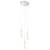 Подвесной светильник Delight Collection Pour P98036-3 silver — купить в Bronko‑Decor