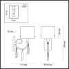 Бра Odeon Light Nicole 4886/1W — купить в Bronko‑Decor