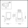 Бра Lumion Riverly 6524/1W — купить в Bronko‑Decor