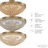 Потолочная люстра Bohemia Ivele Crystal 19321/45IV/LED-DIM G — купить в Bronko‑Decor
