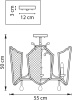 Потолочная люстра Lightstar Castello 744057 — купить в Bronko‑Decor