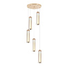 Каскадная люстра Indigo Rilucente 11061/5P Gold V000151L — купить в Bronko‑Decor