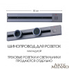 Накладной шинопровод с выключателем Arte Milano Am-track-sockets 385205TOB/50 Grey — купить в Bronko‑Decor