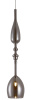 Подвесной светильник Crystal Lux Lux New SP1 C Smoke — купить в Bronko‑Decor