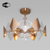Потолочный светильник Eurosvet Origami 60121/6 латунь Smart — купить в Bronko‑Decor
